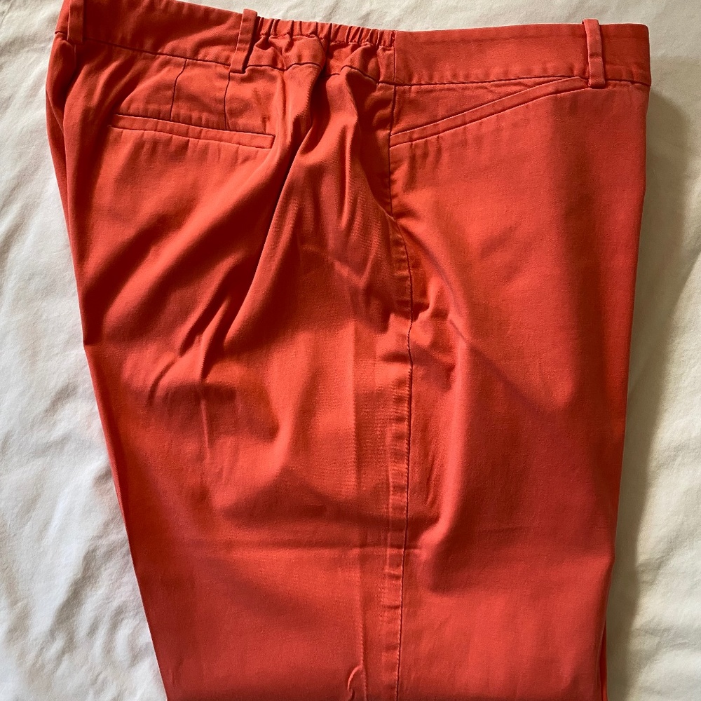 Talbots Coral Perfect Chino 18W